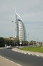 Burj Al Arab, Tower of the Arabs, is a luxury hotel located in Dubai, United Arab Emirates.