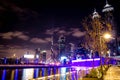 Burj Khalifa from Business Bay Canel