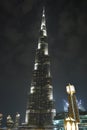 Burj Khalifa Dubai, OAE Royalty Free Stock Photo