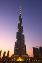 Burj Khalifa Dubai tallest building in the world