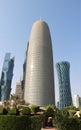 Burj Qatar in Doha Royalty Free Stock Photo