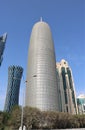 Burj Qatar in Doha Royalty Free Stock Photo