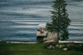 burk lake near thunder bay in canada