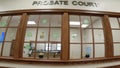 Burke County Courthouse interior probate court wall sign