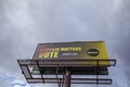 Georgia senate election billboard 2021