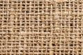 Burlap close-up Royalty Free Stock Photo