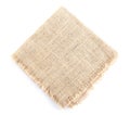 burlap hessian sacking isolated Royalty Free Stock Photo