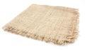 Burlap hessian sacking isolated Royalty Free Stock Photo