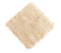 burlap hessian sacking isolated Royalty Free Stock Photo