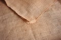 Burlap sack texture for text background. gunny sack Royalty Free Stock Photo