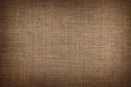 Burlap or sacking texture for the background Royalty Free Stock Photo