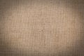 Burlap or sacking texture for the background Royalty Free Stock Photo