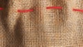 Burlap texture background