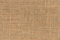 Burlap woven texture seamless. jute background close up macro Royalty Free Stock Photo