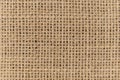 Burlap woven texture seamless. jute background close up macro Royalty Free Stock Photo