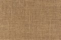 Burlap woven texture seamless. jute background close up macro Royalty Free Stock Photo