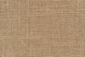 Burlap woven texture seamless. jute background close up macro Royalty Free Stock Photo