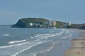 Burleigh Heads Beach, Gold Coast, Australia Royalty Free Stock Photo