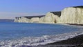 Burling Gap at Seven Sisters coast in Sussex