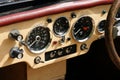 Burlington oldtimer dashboard