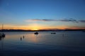 Burlington Sunset Royalty Free Stock Photo