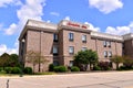 The Hampton Inn Located in Burlington Wisconsin Royalty Free Stock Photo