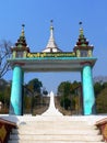 Burma. Kyaukme Temple Royalty Free Stock Photo