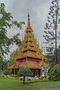 Burmese Boodhist Pagoda Inside Edan garden