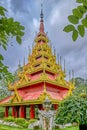 Burmese Boodhist Pagoda Inside Edan garden Calcutta