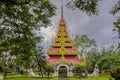 Burmese Boodhist Pagoda Inside Edan garden Calcutta