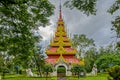 Burmese Boodhist Pagoda Inside Edan garden Calcutta