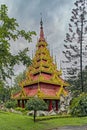 Burmese Boodhist Pagoda Inside Edan garden Calcutta