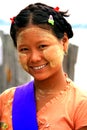 Burmese girl, Myanmar Royalty Free Stock Photo