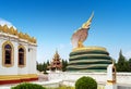 Burmese pagoda architecture at Baima Temple in Luoyang Royalty Free Stock Photo