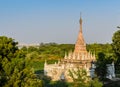 Burmese pagoda in Inwa , Myanmar Royalty Free Stock Photo