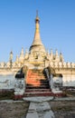 Burmese pagoda, Myanmar Royalty Free Stock Photo