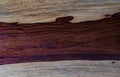 Burmese rosewood, Exotic cocobolo wood beautiful pattern For Crafts Royalty Free Stock Photo