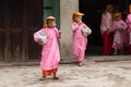 Burmese young nuns