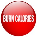 burn calories button Royalty Free Stock Photo