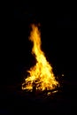 Burn Fire Royalty Free Stock Photo