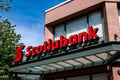 Scotiabank sign in front of the building