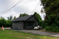 BURNABY, CANADA - JUNE 19, 2019: street view of quiet neighborhood in big city