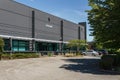 BURNABY, CANADA - JUNE 11, 2019: viscount brand modern manufacture building and warehouse.