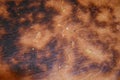Burned bread crust texture. Overcooked bread crust close-up Royalty Free Stock Photo