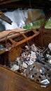 Burned vehicle Royalty Free Stock Photo