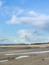 Burnham on Sea Beach Royalty Free Stock Photo