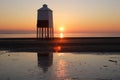 Burnham-on-Sea Lighthouse Royalty Free Stock Photo