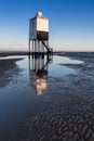 Burnham on Sea Low Lighthouse Royalty Free Stock Photo