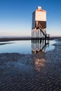 Burnham on Sea Low Lighthouse Royalty Free Stock Photo