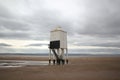 Burnham on sea low lighthouse Royalty Free Stock Photo